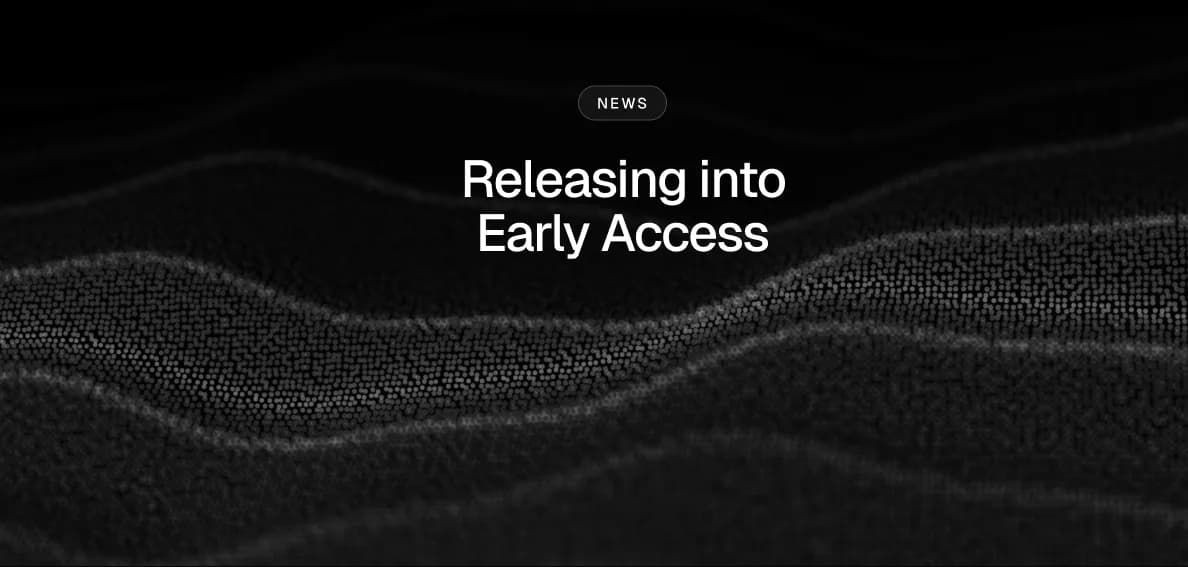 Releasing into Early access